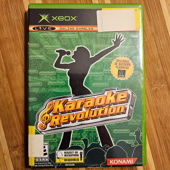Original X-Box Karaoke Revolution + Karaoke Revolution Party + Konami MIC Bundle - Picture 4 of 13